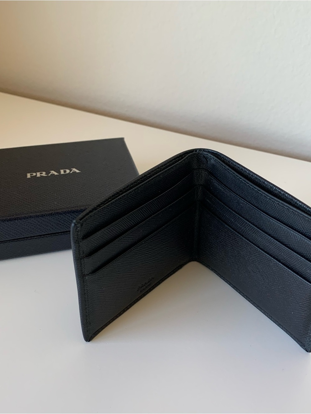 Prada Men’s Saffiano Leather Wallet - Picture 7 of 10